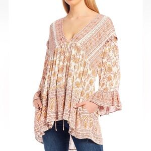 Free People Moonlight Dance Ivory Combo XS